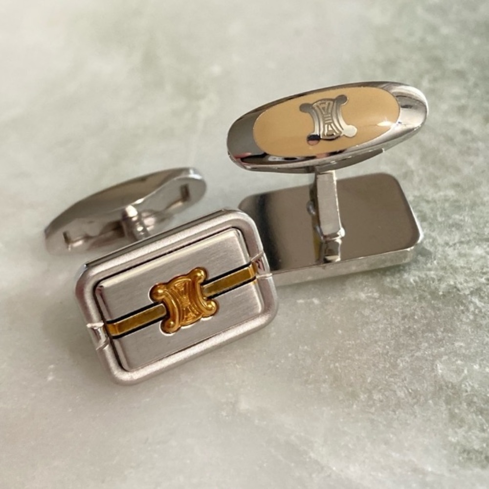 Celine Vintage Cuff Links